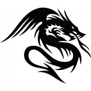Rienda Libre Graphics - Decomural Fantasy Monster Dragon Ws-18242