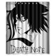 thumbnail image 1 of Cortina de ducha de baño con dibujos animados de anime japonés Death Note, juego de cortinas con ganchos, tamaño 60 x 72 pulgadas, 1 of 3