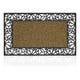 thumbnail image 1 of Alfombra De Entrada Hogar Limpiapiés Diseño Romantic 74x44cm beige, 1 of 5