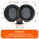 thumbnail image 5 of Almohadillas de repuesto de gel refrigerante para auriculares Audeze Maxwell, 5 of 8