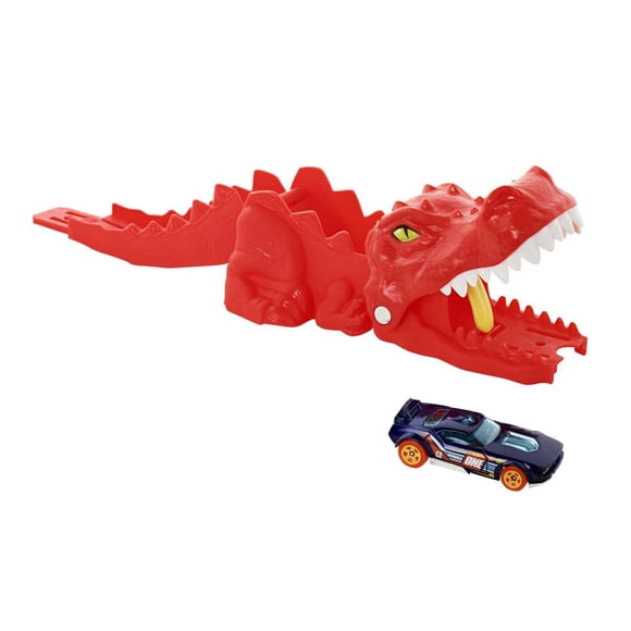 Lanzador Hot Wheels 1:64 Némesis Dino Launcher