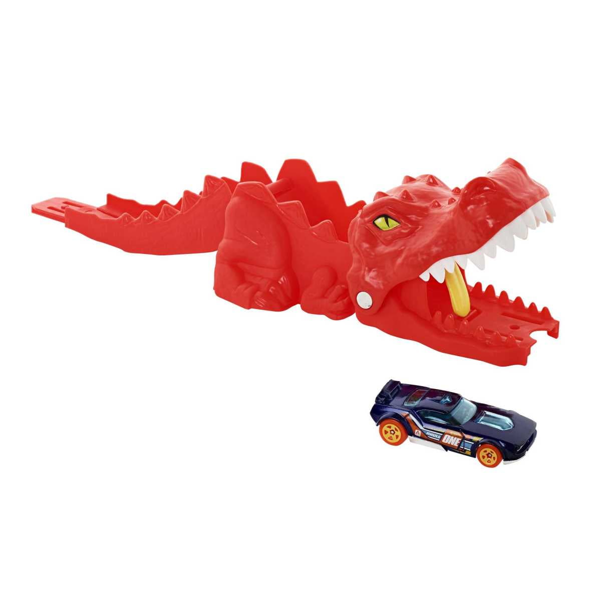 Lanzador Hot Wheels 1:64 Némesis Dino Launcher