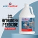 thumbnail image 2 of Solución de peróxido de hidrógeno Epic Medical Supply al 3% USP, 3,78 litros, 2 of 6