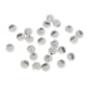 thumbnail image 1 of 25 Uds. Cuentas Ranuradas De Tungsteno Para Atado De Moscas, Cuentas De Cabeza De Ninfa De Hundimiento Rápido, Color Blanco, 1 of 5