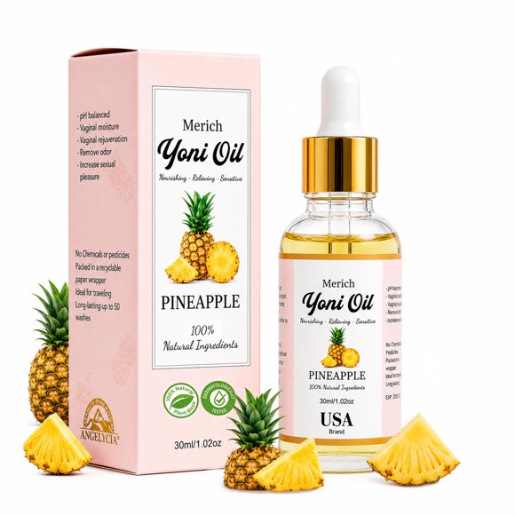 Lubricante Corporal ANGELYCIA Aceite Yoni de Piña 30 ml