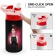 thumbnail image 4 of Desayuno con DiamantesBotella de Agua con Tapa Pop Top de Un Toque, Acero Inoxidable, a Prueba de Fugas, para Deportes, Botella Infantil rosa 12 oz, 4 of 6