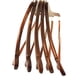 thumbnail image 4 of Perchas de madera para trajes de calidad con acabado en nogal (paquete de 5), 4 of 9