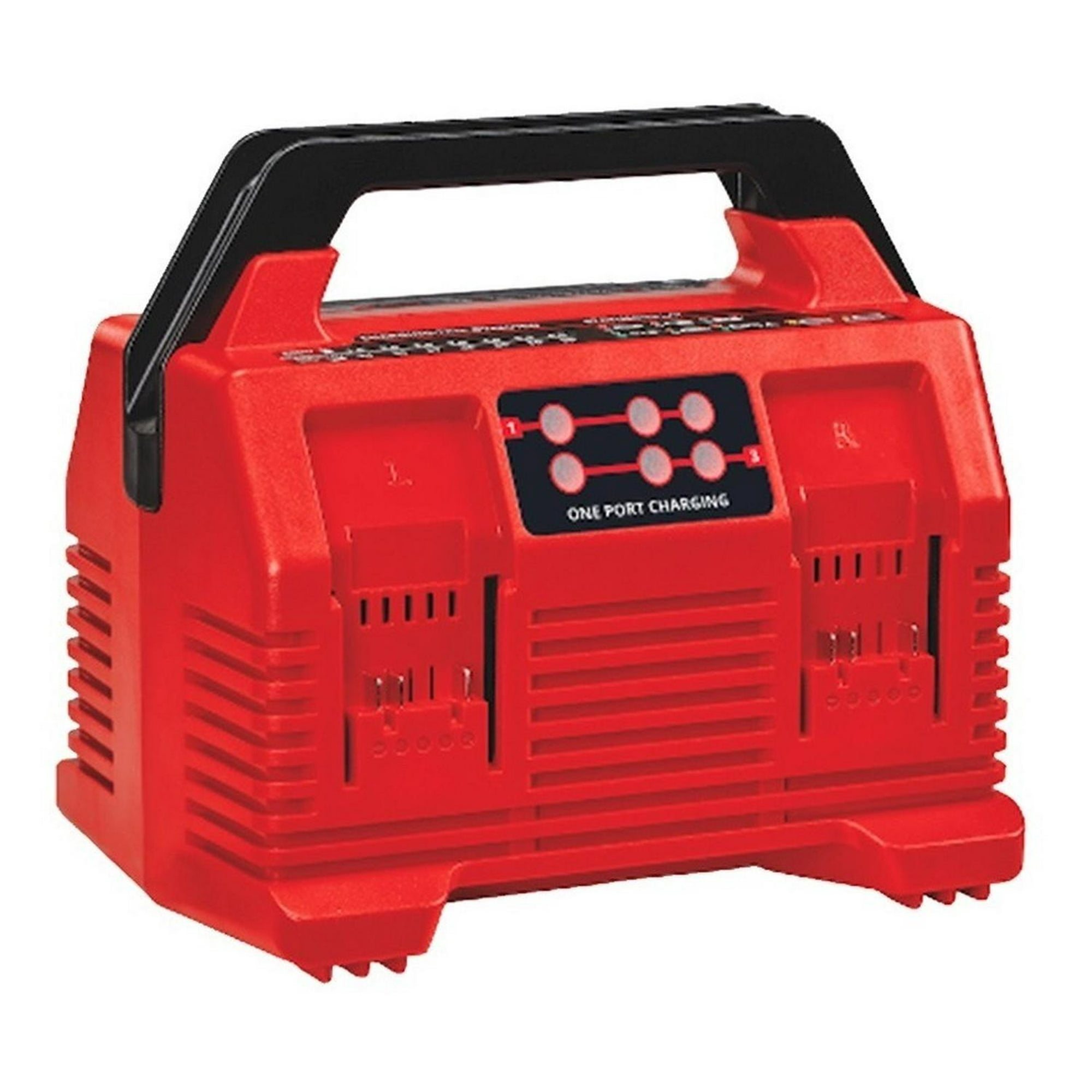 Cargador Einhell 2×2 Power X-quattrocharger 4a Rojo