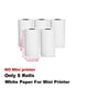 thumbnail image 1 of Portable Mini Photo Printer: Thermal Label Printer with USB Recharge, BT Wireless, Android/iOS Compatible, and 1 Roll of Thermal Paper Included!, 1 of 5