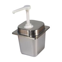 Magideal - Dispensador De Jarabe De Café, Botella Con Bomba De Condimentos, Prensa Manual De 2,3 L, Herramienta De Condimentos Extraíble, Estación De Bomba De Co 30 Cc