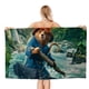 thumbnail image 1 of Paddington Toalla de playa de secado rápido con diseño temático, regalo para mujeres y niñas, ideal para cumpleaños, fans, amantes de la música, uso en la playa o al aire libre, 78 × 180 cm, 1 of 6