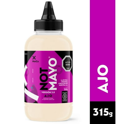 Aderezo Tipo Mayonesa Notmayo Ajo Squeeze 315 G Not Mayo