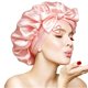 thumbnail image 1 of Bonete de Satén VECIIR Snowbud Pink Talla Grande, 1 of 8