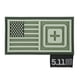 thumbnail image 1 of Parche 5.11 Tactical Short Stack Verde OD, 1 of 1