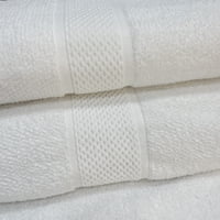 Zahr - Toalla De Baño Blanca