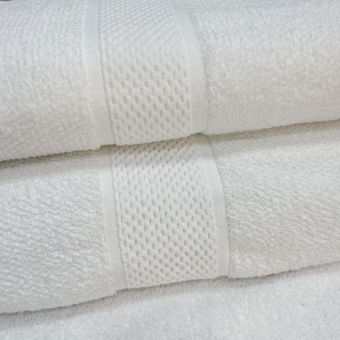 Zahr - Toalla De Baño Blanca