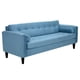thumbnail image 2 of Sofa Retro 3cg Felpa 00 Azul Petroleo, 2 of 6