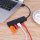 thumbnail image 4 of Concentrador USB 3.0 de 4 puertos, concentrador de datos ultradelgado (no compatible con carga), para MacBook, Mac Pro, Surface Pro, XPS, PC, unidad flash y disco duro portátil., 4 of 8