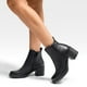 thumbnail image 3 of Botin Casual Mujer Eco Cuero Tacon Alto Felpa Weide QBM16, 3 of 8