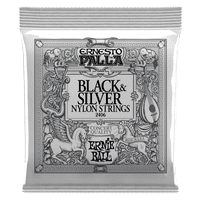 Cuerdas Black Nylon Guitarra Clásica Ernesto Palla Ernie Ball 2406