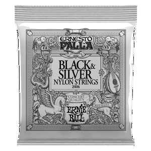 Cuerdas Black Nylon Guitarra Clásica Ernesto Palla Ernie Ball 2406
