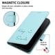 thumbnail image 2 of Funda Cartera para Motorola MOTO G75 con Bloqueo RFID, Cierre Magnético y Ranuras Tarjetas Verde, 2 of 6