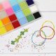 thumbnail image 5 of Kit de cuentas de vidrio Tibaoffy 2 mm, 24 colores, 24 000 piezas, 5 of 7