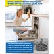 thumbnail image 5 of Brazo rociador inferior para lavavajillas IWIWE Whirlpool, Maytag y Amana, 5 of 9