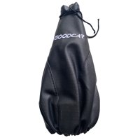 Jj Group - Funda Cubre Palanca Cambio Cuero Negro Auto