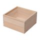 thumbnail image 2 of Caja De Madera A Prueba De Polvo DIY Con Tapa Transparente Decoración Del Hogar Organizador De Joyas De Boda 15cm X 15cm X 10cm, 2 of 5