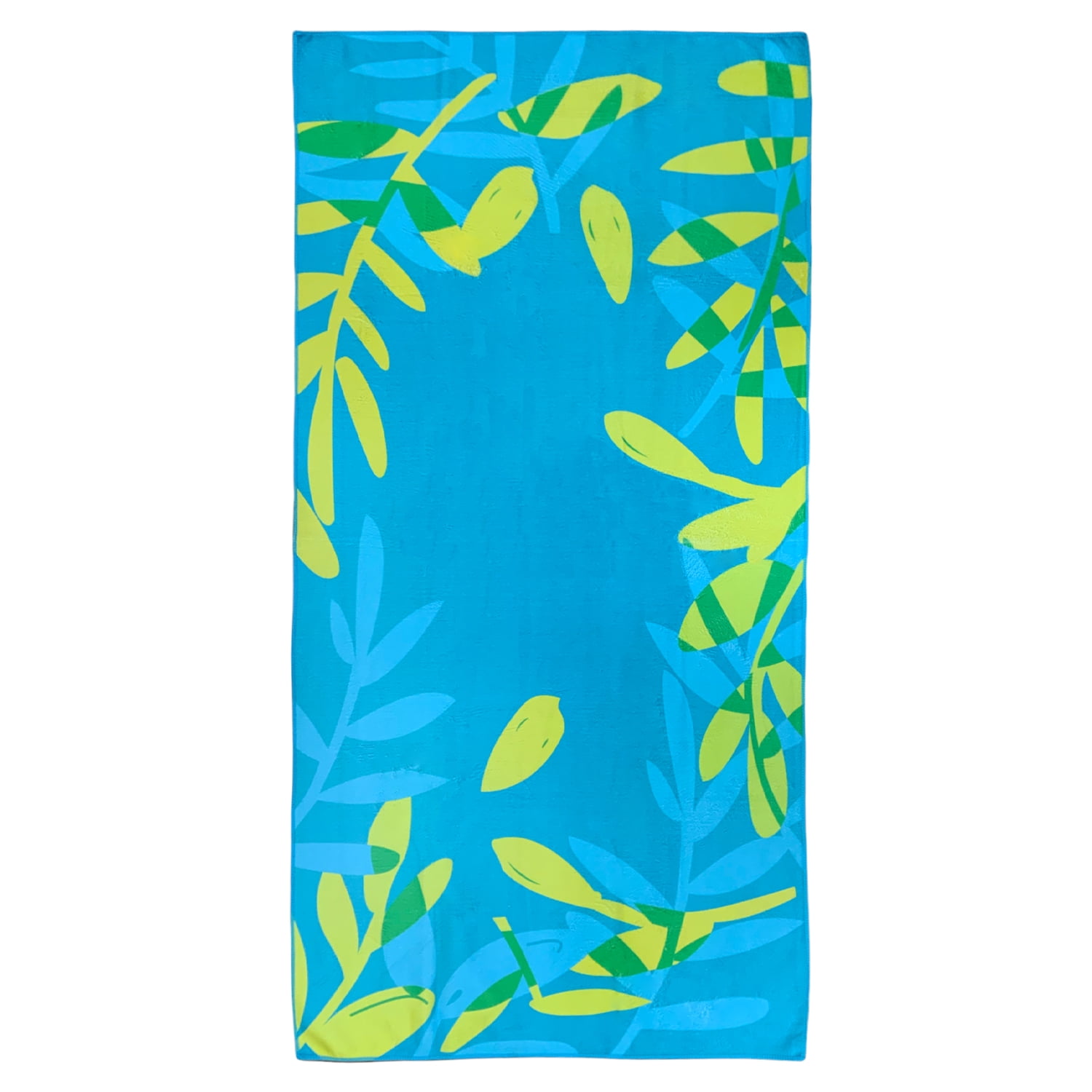 Zahr - Toalla Playa Estampada Hojas