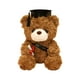 thumbnail image 1 of Oso De Peluche Bonito De 28cm, Simulación De Animal De Peluche Para Regalos De Novia, Sombrero Marrón Oscuro, 1 of 5