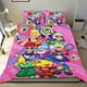 thumbnail image 1 of Brawl Stars Conjunto de sábanas temático, trío de piezas, cómodo y amigable con la piel, diseño único, regalo de decoración para el hogar para familiares, amigos y fans, 90 cm * 190 cm, 1 of 6