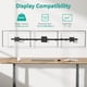 thumbnail image 3 of Soporte de Monitor Triple WALI 41‑81 cm 6,9 kg, 3 of 9