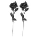 thumbnail image 5 of Rosas Artificiales Con Globos Oculares Fiesta De Disfraces De Halloween Negro, 5 of 5