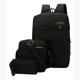 thumbnail image 1 of Kit Mochila Urbana Para Notebook Morral Estuche Pack De 3 Bolsos Mochila - NEGRO., 1 of 4