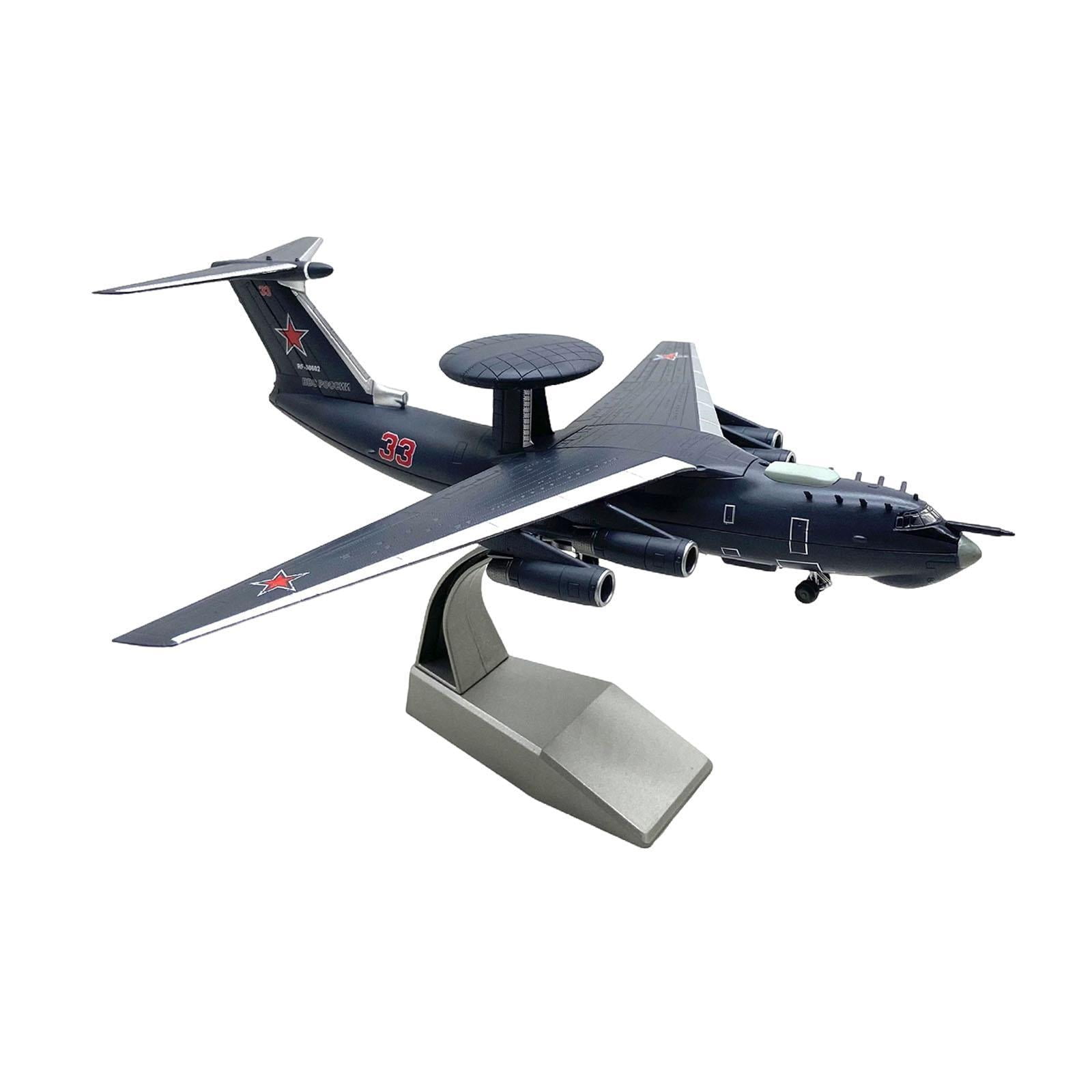 Magideal - Simulación 1:200 Modelo De Avión Modelo De Avión De Con Base De Exhibición Modelo De Avión Para Tv Gabinete Sala De Estar Decoración De Mesa