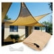 thumbnail image 2 of Toldo Vela Malla Sombreadora Triangular Beige 3x3x3Mts Malla Raschel, 2 of 7