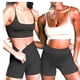 thumbnail image 3 of Calza Corta Pretina V Liso Levanta Cola Lycra Costura Reforzada 8009, 3 of 5
