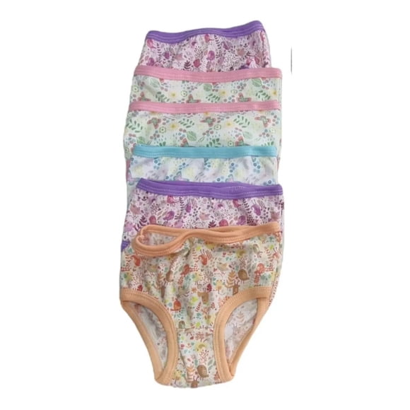 Pack 12 Calzones 100% Algodón Juvenil Mujer