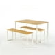 thumbnail image 1 of Mesa Soho Zinus con 2 bancas 76x122x74cm, 1 of 7