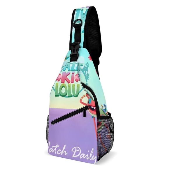 Lale Ki Lolu Riñonera Bandolera con Estampado Integral para Hombres y Mujeres,
