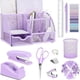 thumbnail image 1 of Set Organizador Escritorio Scindaly 12 Piezas Violeta Metal, 1 of 3
