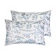 thumbnail image 1 of REGALWOVEN 2 Pack Fundas de Almohada para Cabello y Piel, Fundas de Almohada Florales Suaves con Cierre de Sobre Azul Queen, 1 of 7