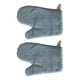 thumbnail image 1 of 1 Par De Utensilios De Cocina Fáciles De Usar, Guantes De Cocina Para Hornear, Acampar, Asar A La Parrilla, Azul, 1 of 5