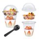 thumbnail image 1 of Vasos de Parfait Slomg 355 ml 50 juegos desechables transparentes, 1 of 6