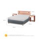 thumbnail image 3 of Box Americano Excellence Plus 2 Plaza Base Dividida, 3 of 7
