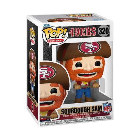 Figura De Vinilo Funko Pop Nfl 49Ers Sourdough Sam 9.5 Cm