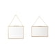thumbnail image 5 of 2xDouble Side Hanging Photo Picture Frame Plant Specimen Frame 2 Size, 5 of 5