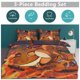 thumbnail image 5 of Ch_arma_nder Print Bedding Set Pattern Duvet Cove Set 3 Pieces 1 Quilt Cover And 2 Pillowcases for Women Men Teens, 5 of 5